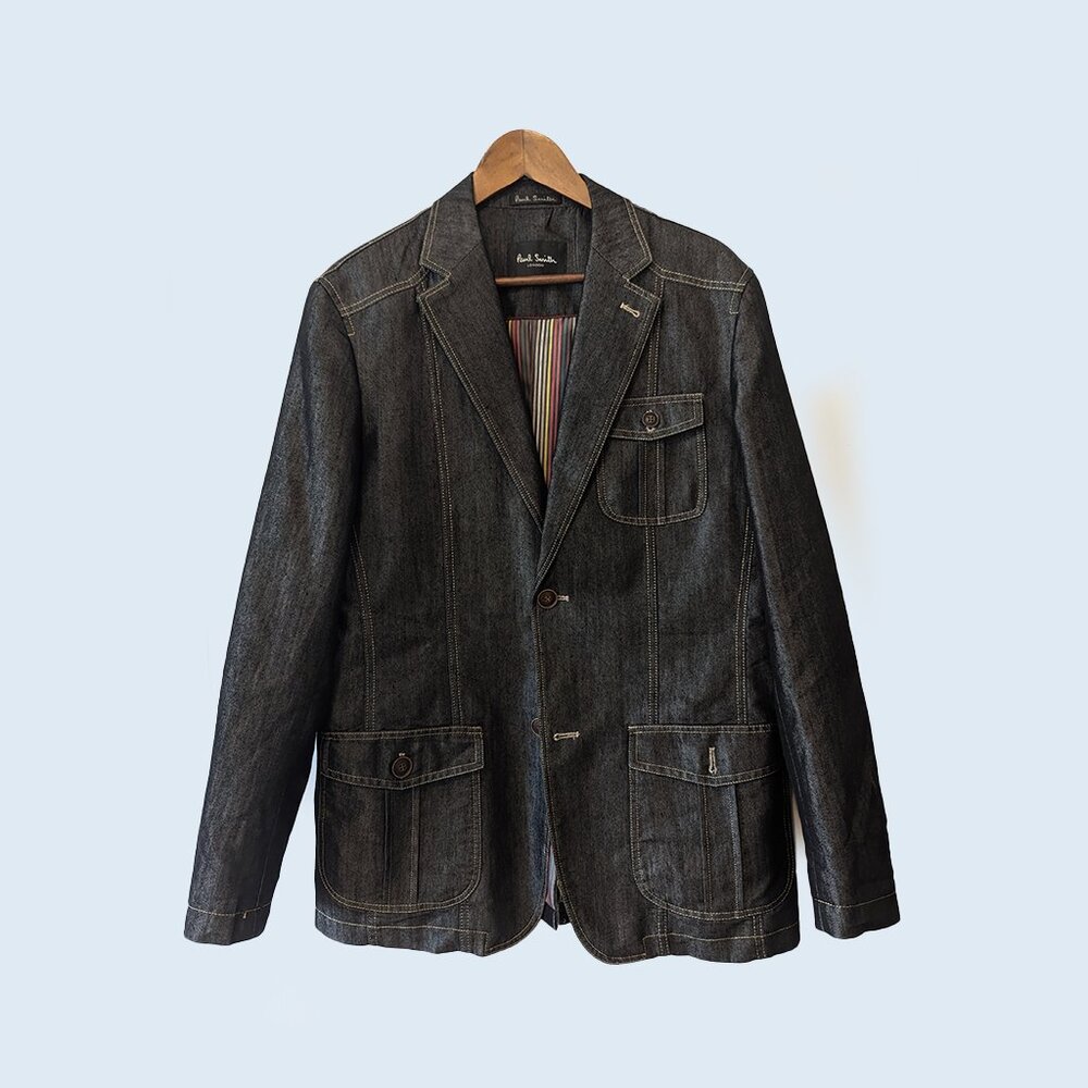 PAUL SMITH - Denim classic jacket - Sz 50